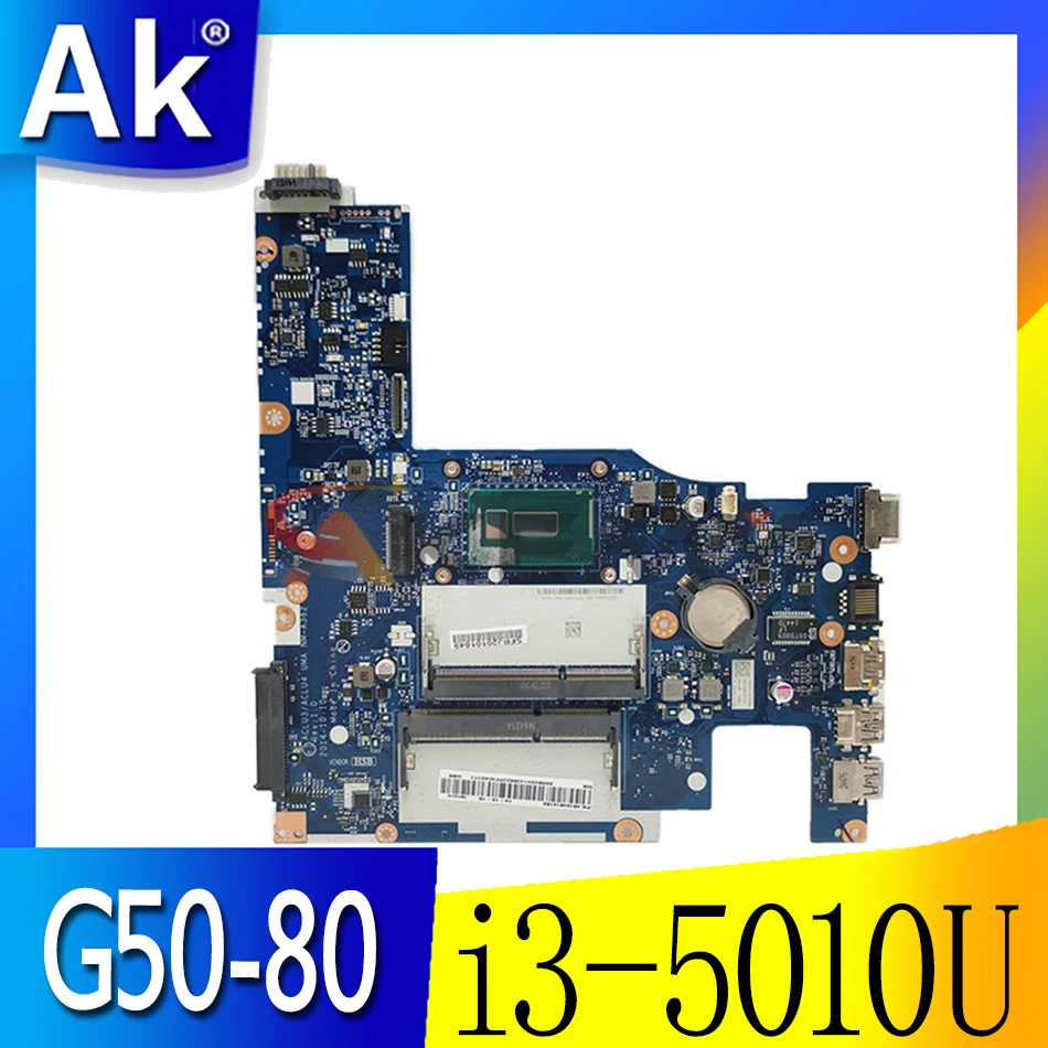Akemy 5B20H14411 материнская плата для ноутбука Lenovo G50-80 SR23Z i3-5010U процессор ACLU3/ACLU4 UMA NM-A362