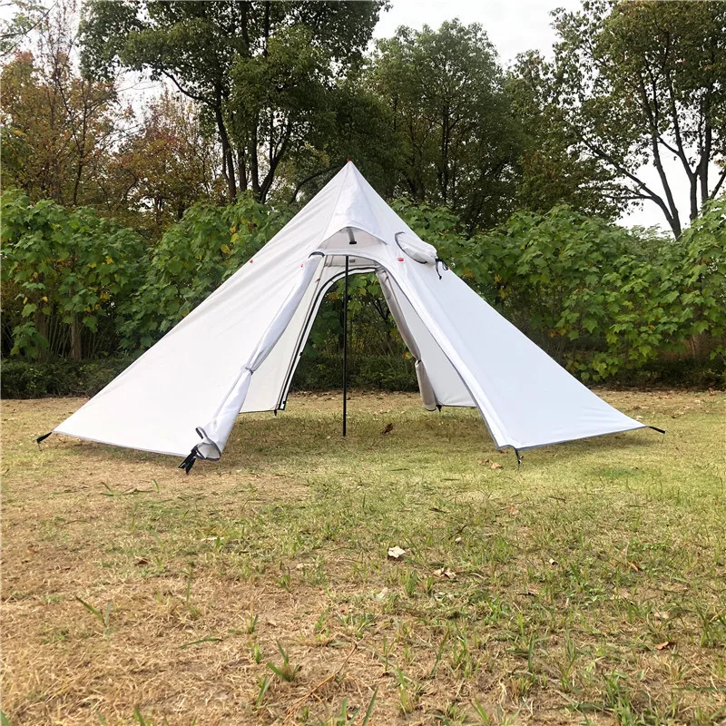 3-4 Person Ultralight Outdoor Camping Teepee Big Pyramid Tent Large Backpacking Hiking Tent with Rod Awnings Sun Shelter Tarp (2).jpg_.webp