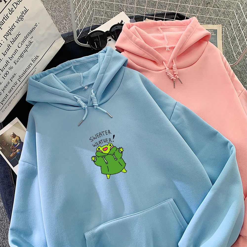 

Cartoon Character Print Hoodies Girl Hoodies Harajuku Oversize Cute Clothes Kawaii Harajuku Winter Women Thick Fleece Sweatshirt
