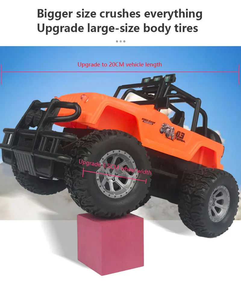 RC Car 1:20 Guard Climbing Car Radio Remote Control Off-Road Vehicle Waterproof Truck Buggy Toy For Adults Children RC Car 1:20 Guard Climbing Car Radio Remote Control Off-Road Vehicle Waterproof Truck Buggy Toy For Adults Children