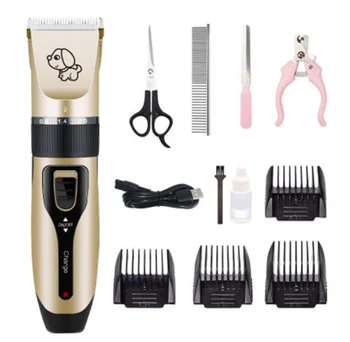 

Professional Pet Dog Hair Trimmer Animal Grooming Clippers Cat Dog Cutter Machine Shaver Low Noise Electric Scissor Clipper