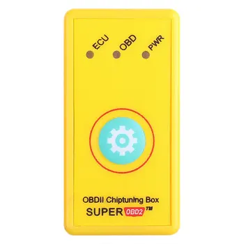 

Power Prog Plastic Eco Obd2 Car Power Booster Optimized Fuel Saver Tuning Box Interface For Fuel Economy