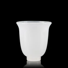 Белый из нефрита и фарфора Китайская традиционная чайная чашка чайная церемония кунг-фу Мастер чая чашка Досуг напиток чай Manxiang здоровье подарки