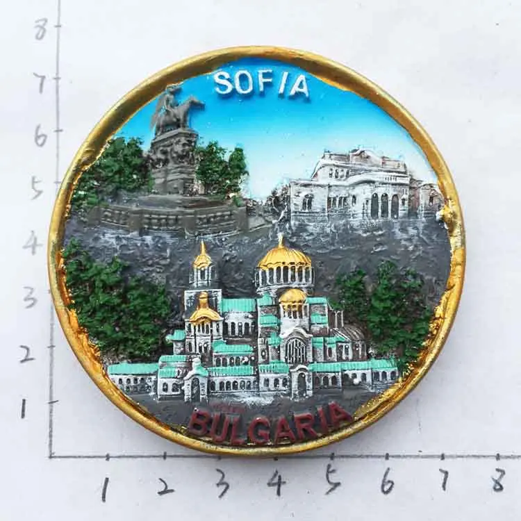 Болгария креативные магнитные буквы наклейка на холодильник Nessebar Krenevo Potes Sofia