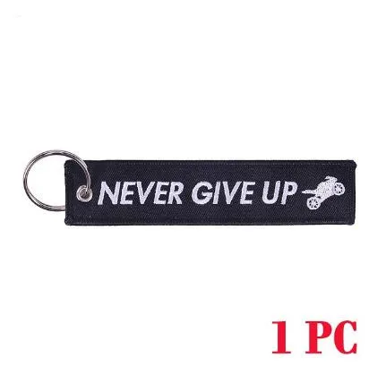 Remove Before Flight брелок Старт цепочка для ключей брелок бижутерия для мотоциклов и автомобилей черный брелок с вышивкой-информационные Брелоки для ключей - Цвет: 11