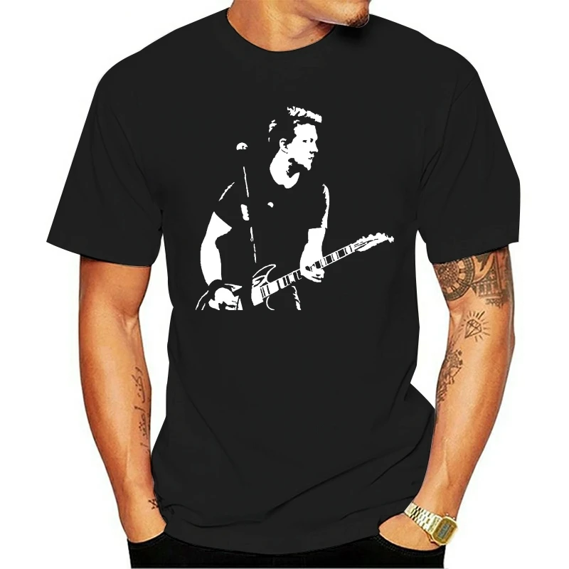 Футболка с надписью Josh Homme Queen Of The Stone Age Rock Music | Мужская одежда