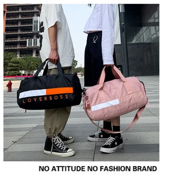 

New dry wet separation fitness bag Water repellent multi-function sports bag large capacity Outdoor folding portable travel bag