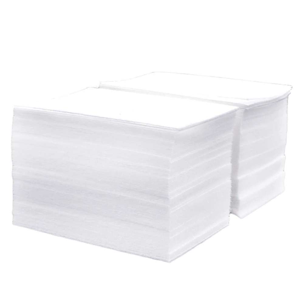 900Pcs Disposable Nail Polish Towel Cotton Cloth Remover Manicure Clean Tool