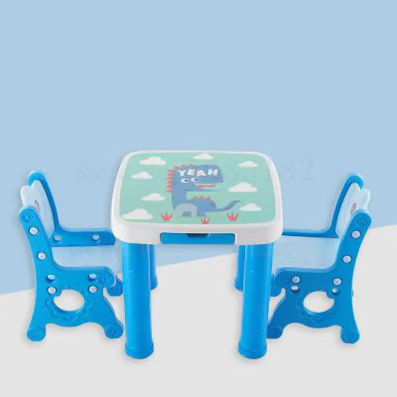 Baby Desk Kindergarten Learning Table And Chair Set Combination
