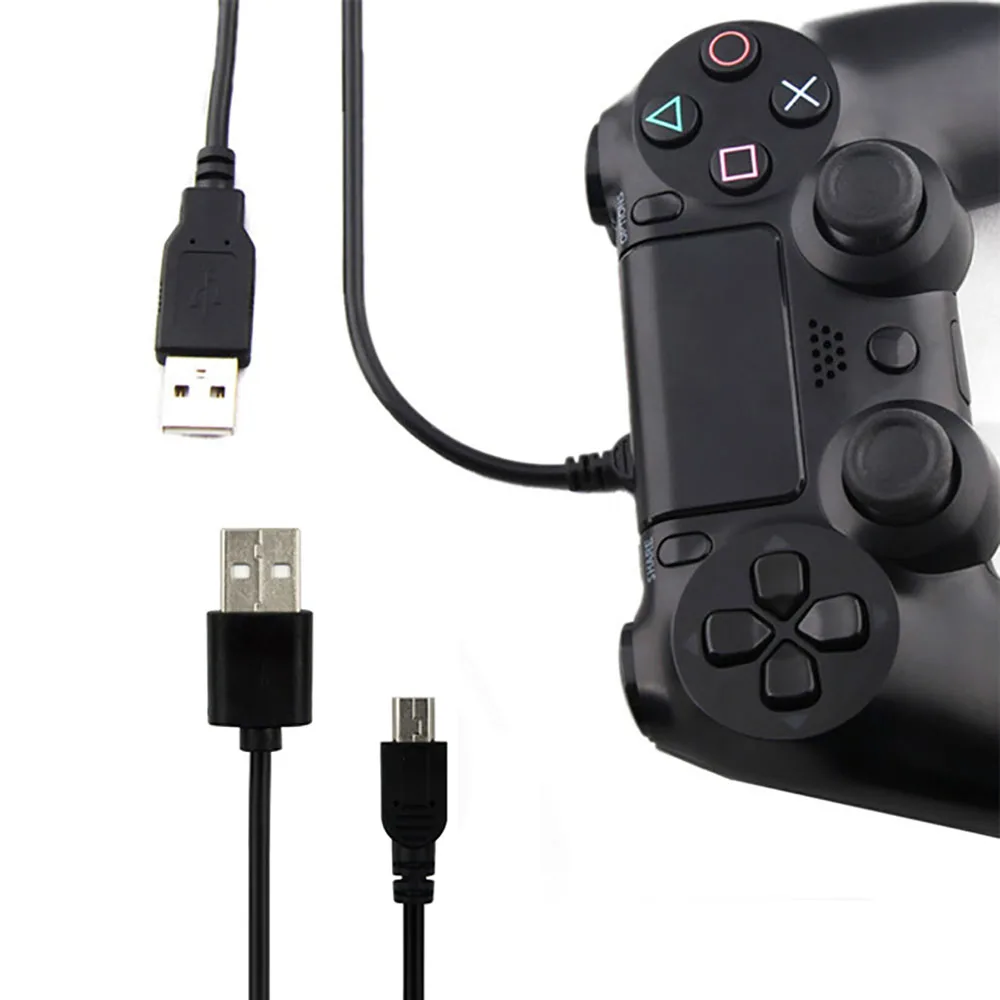 Микро USB кабель зарядного устройства для PS4/Xbox один контроллер шнур питания Sony