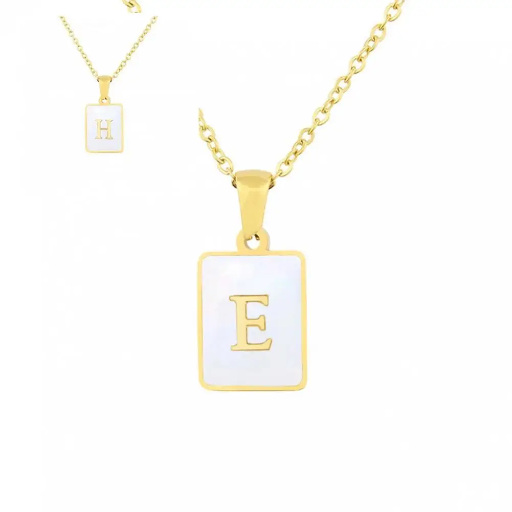 Accessory Popular Delicate Electroplating Necklace Unisex Clavicle Chain Square for Christmas | Украшения и аксессуары