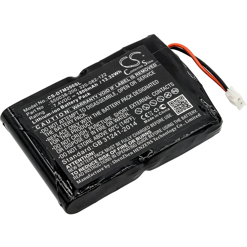Cameron sino Батарея для O'Neil MF2te 320-082-122,550038-200