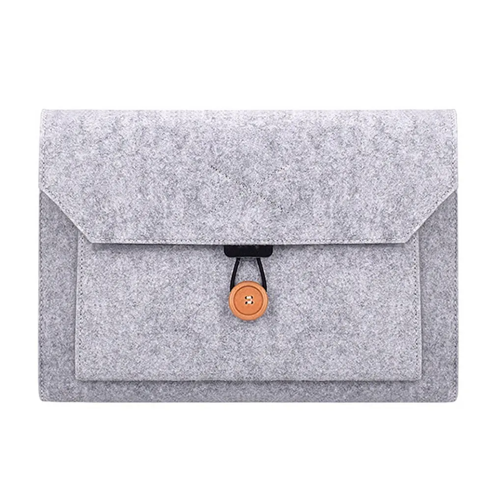 Прочный чехол для ноутбука многоцелевой компьютер сумка файл сумка для хранения телефона для Xiaomi/Apple/Macbook - Цвет: 13inch gray