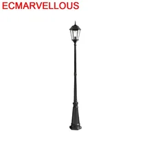 Lampadaire Tuinlamp квадратный Giardino по бездорожью Iluminador полимеров для Strassenbeleuchtung Lampione Декор Uliczna Plaza уличный светильник
