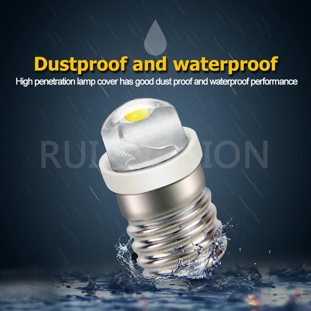 RUIANDSION-E10  , 3V COB 2D , 2  ü  ġ Ʈ, 6000K ȭƮ 100Lm, 2 
