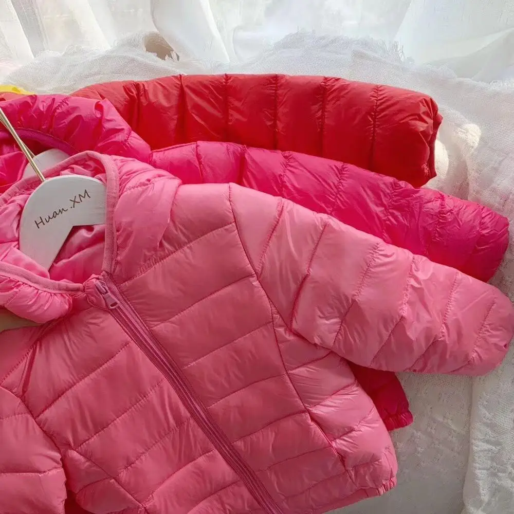 Kids Warm Duck Down Parkas For Outerwear Fashion Winter Thick Coat Clothes size in 2-10Y At the end of October