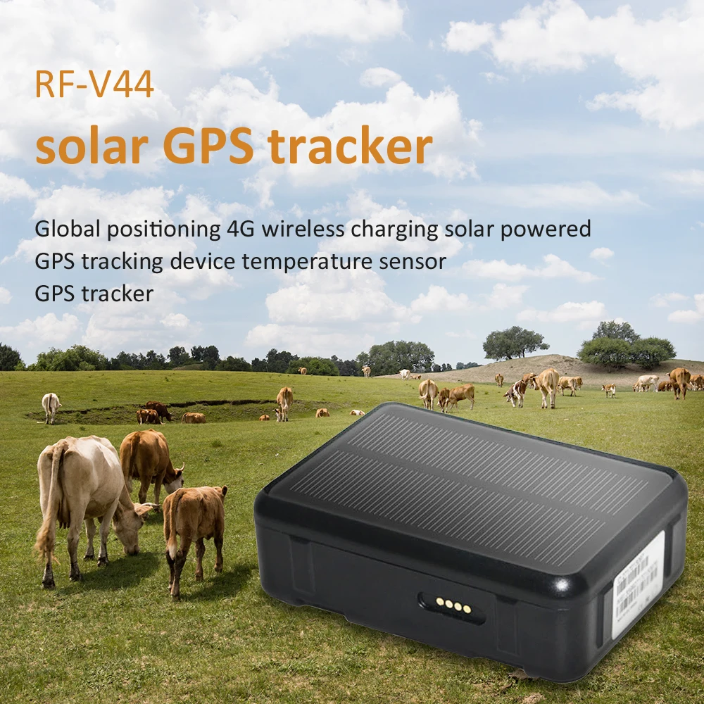 4g Waterproof Realtime Gps Tracker Rfv44 Farming Version For Cow Gps Tracking Device With