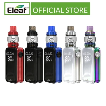 

Original Eleaf iStick NOWOS with ELLO Duro kit 2ML/6.5ML with 4400mAh battery HW-M/HW-N Dual Head Faster Charging E-cig