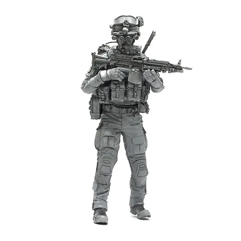 YUFAN 1/35 современный американский солдат особой силы из смолы 5 см статическая