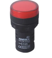 

200pcs 240V AD136-22DS/AD22-22DS 22mm LED Indicator lights locks