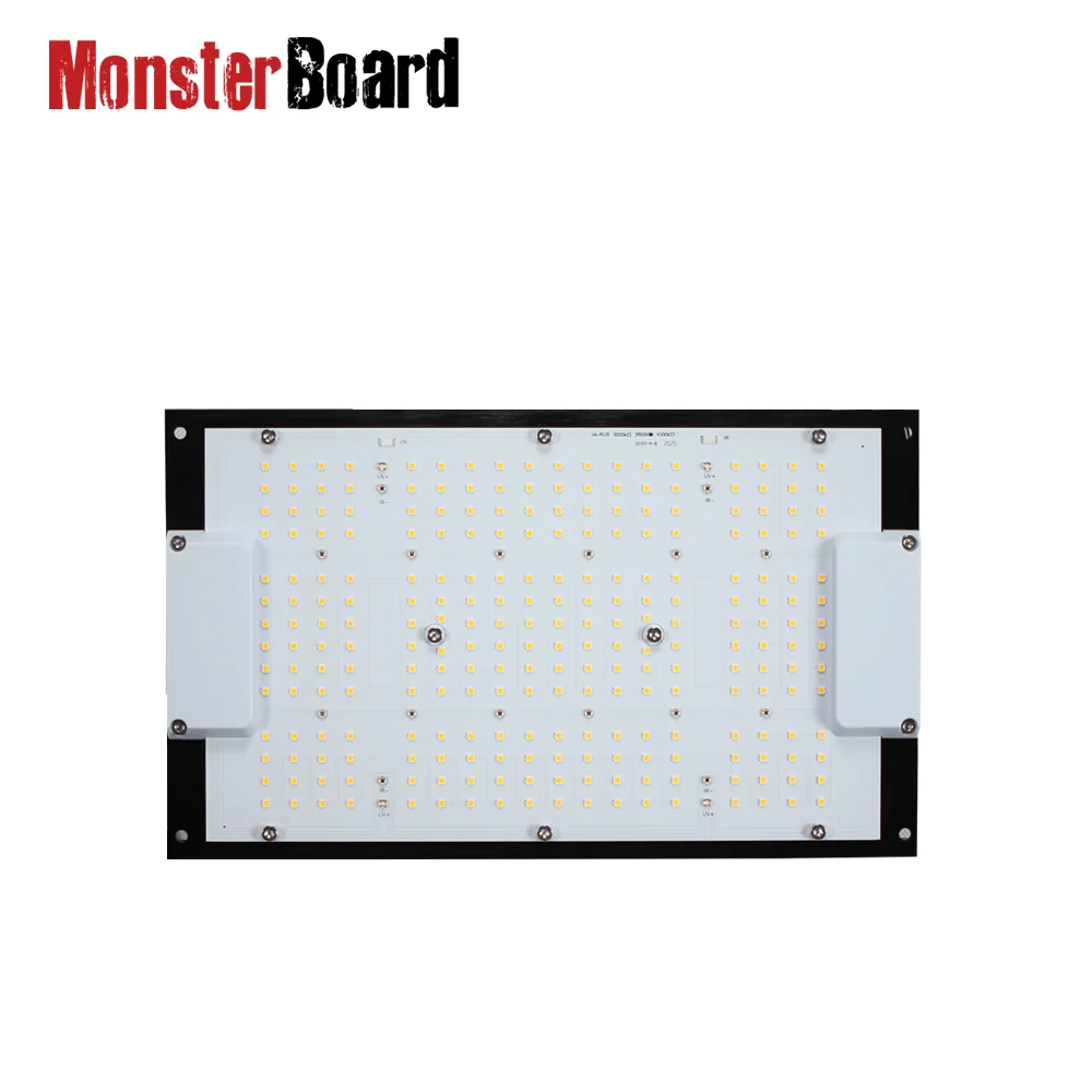Шэньчжэнь Geeklight Monster Board Full Spectrum 120 Вт с регулируемой яркостью Led Grow Lights LM301H CREE 660NM ИК