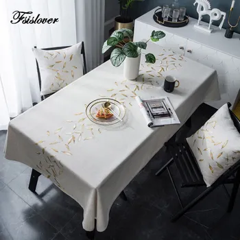 

EXCELSIOR Decorative Embroidery Tablecloth Rectangular Tablecloths Dining Table Cover Obrus Tafelkleed mantel mesa nappe