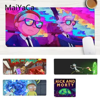 

MaiYaCa Custom Skin Rick and Morty Cartoon Anime Computer Gaming Mousemats Laptop Gaming Lockedge Mice Mousepad Gaming Mouse Pad