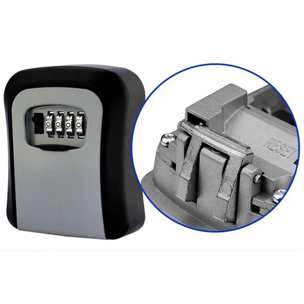 

Key Repair Password Box Wall-Mounted Anti-Smashing Password Lock Key Box Anti-Theft Door Cat Eye Key Box