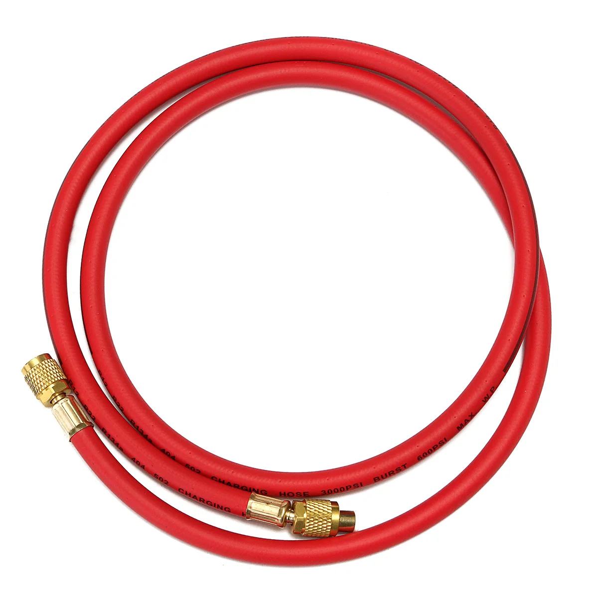 

1Pc R134a R22 R410a Refrigeration Charging Hoses 1/4" SAE Female Manifold Gauge Set For Air Conditioner Red/Blue/Yellow