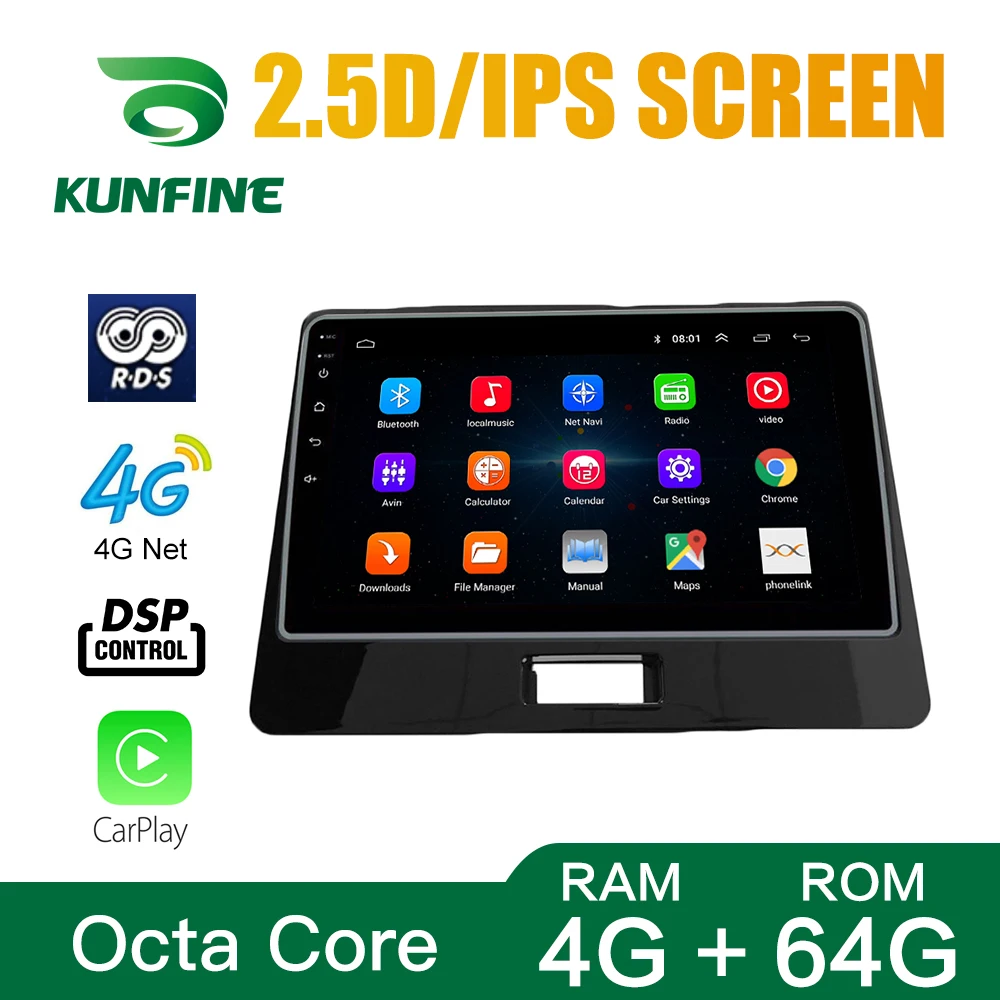 Автомагнитола Octa 10 0 на Android Core с DVD-плеером и GPS-навигацией для Suzuki WAGON R 2019 |