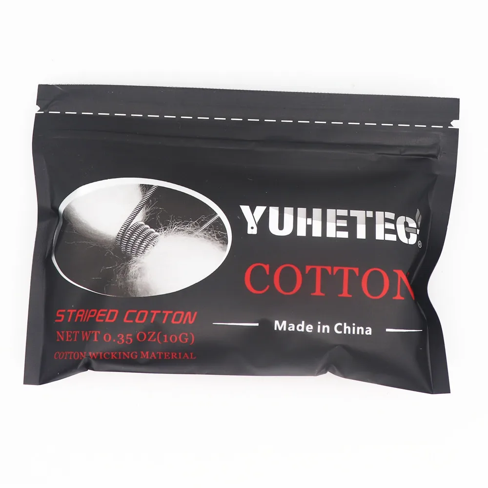 Атомайзер YUHETEC edition Cotton RDA RBA RTA RDTA 510 для вейпа сделай сам готовые катушки
