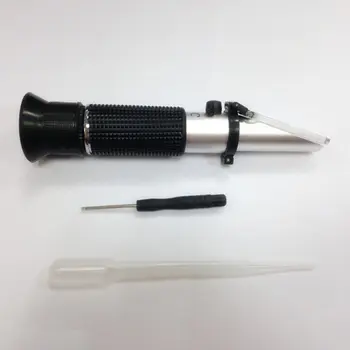

Refractometer Brix Sugar Wort 0-32% ATC Refratometro Tester Hand-held Portable Meter Measure Tool