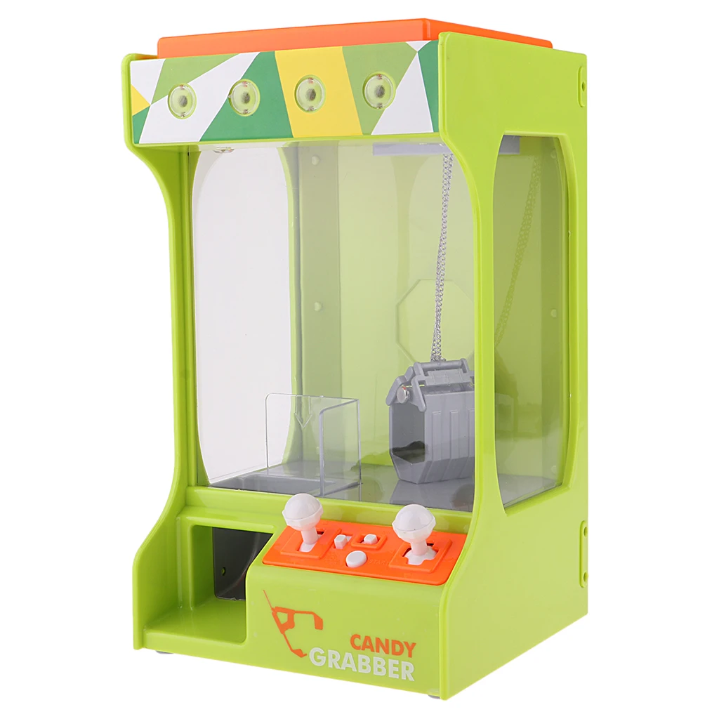 Crane Claw Machine Toy Arcade Grabber for Cinema Carnival Hotel Home Holiday Celebrations Events Bar Blocks KTV