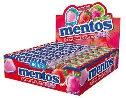 

Mentos Strawberry mix