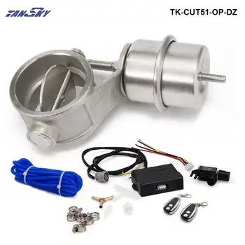 

2''51mm Open Vacuum Exhaust Cutout Valve with Wireless Remote Controller Set For Jeep Cherokee 1984-2005 TK-CUT51-OP-DZ