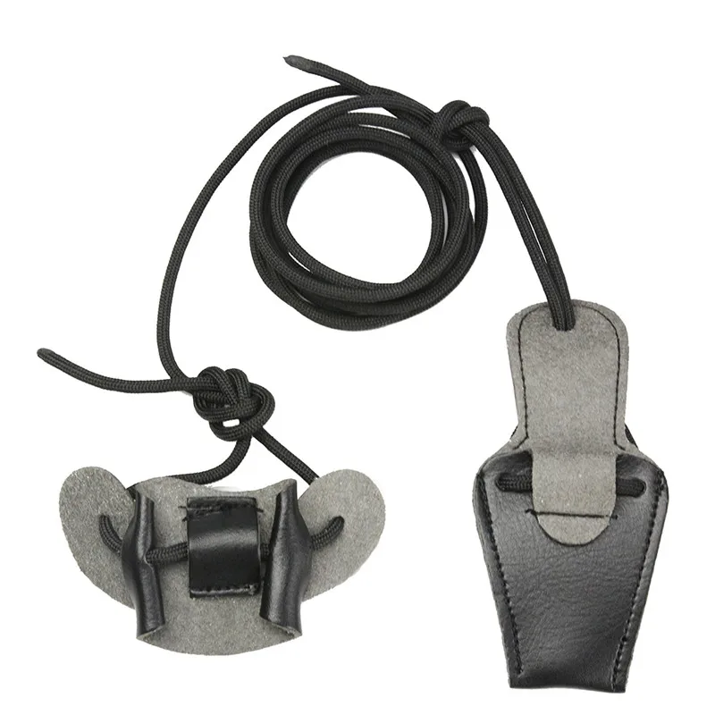 

Hunting 155cm Archery Bow Stringer Leather Bowstring Install Bow Rope Recurve Shooting Outdoor Sport Tool slingshot