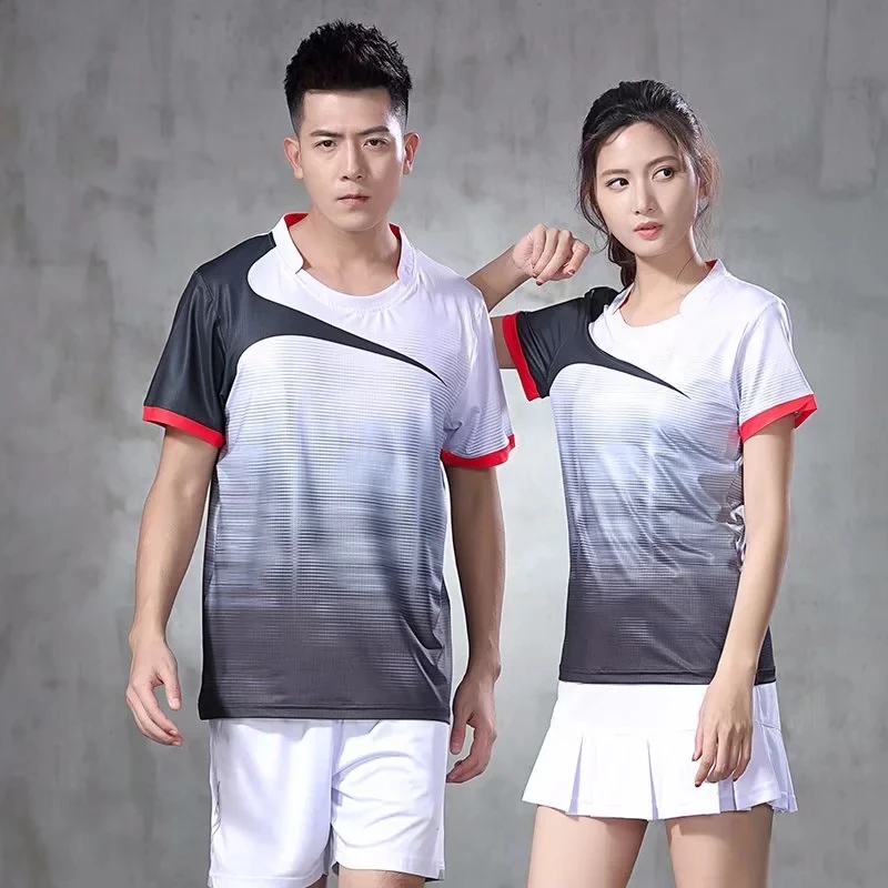 Badminton shirt Women Men short sleeve Sportswear outdoor Running sports workout clothing short sleeve t shirt sports clothes