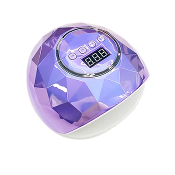 

110W LED Nail Lamp with 39Pcs Leds UV Lamp for Nail Curing Auto Sensor Nail Dryer 4 Time Settings EU Plug