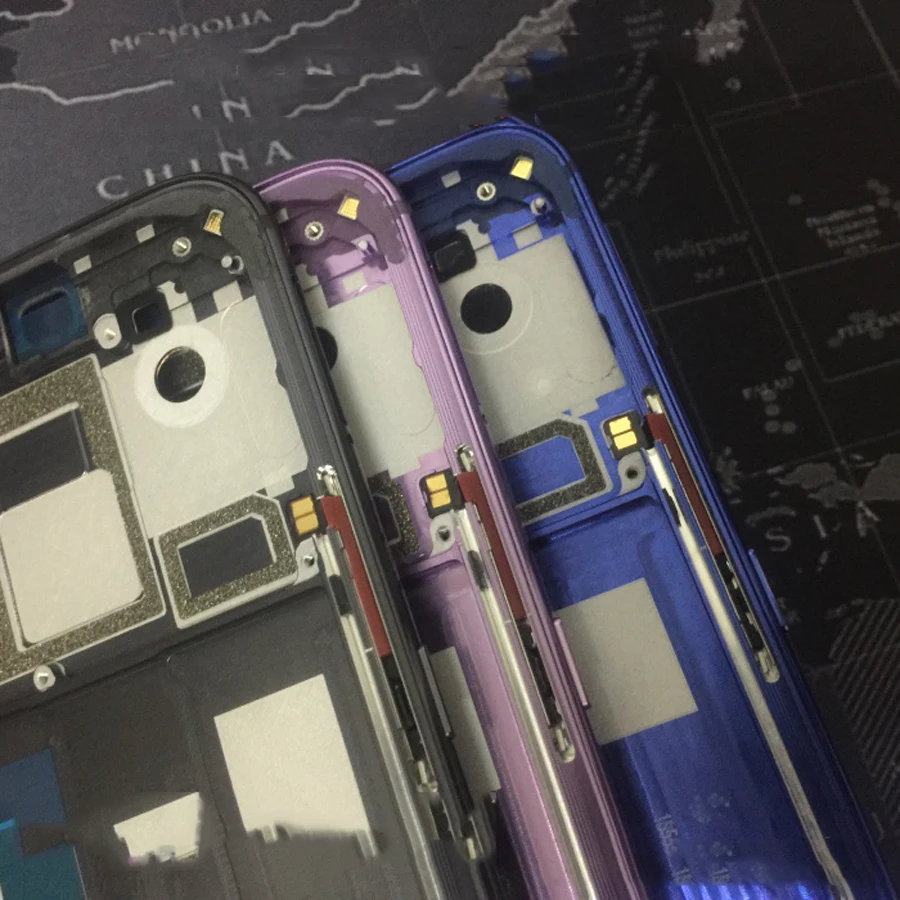 Для Xiaomi mi 9 mi 9 mi d рамка лицевой панели mi ddle Plate поддерживающая рамка для ЖК-дисплея корпус+ Крышка батарейного отсека+ sim лоток карта