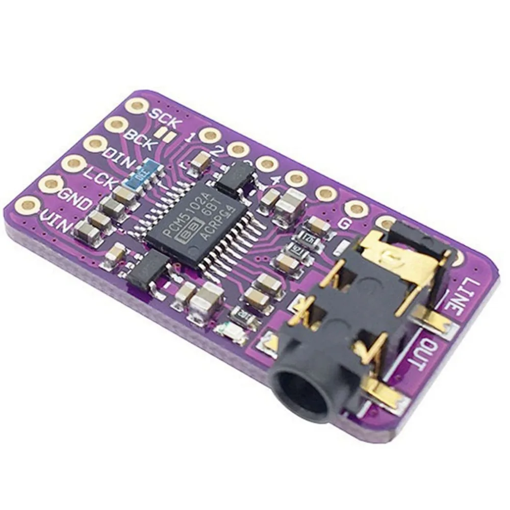 Декодер плата PCM5102 GY-PCM5102 интерфейс ies динамик Аудио Звуковая карта усилитель модуль плеер с ЦАП для Raspberry Pi