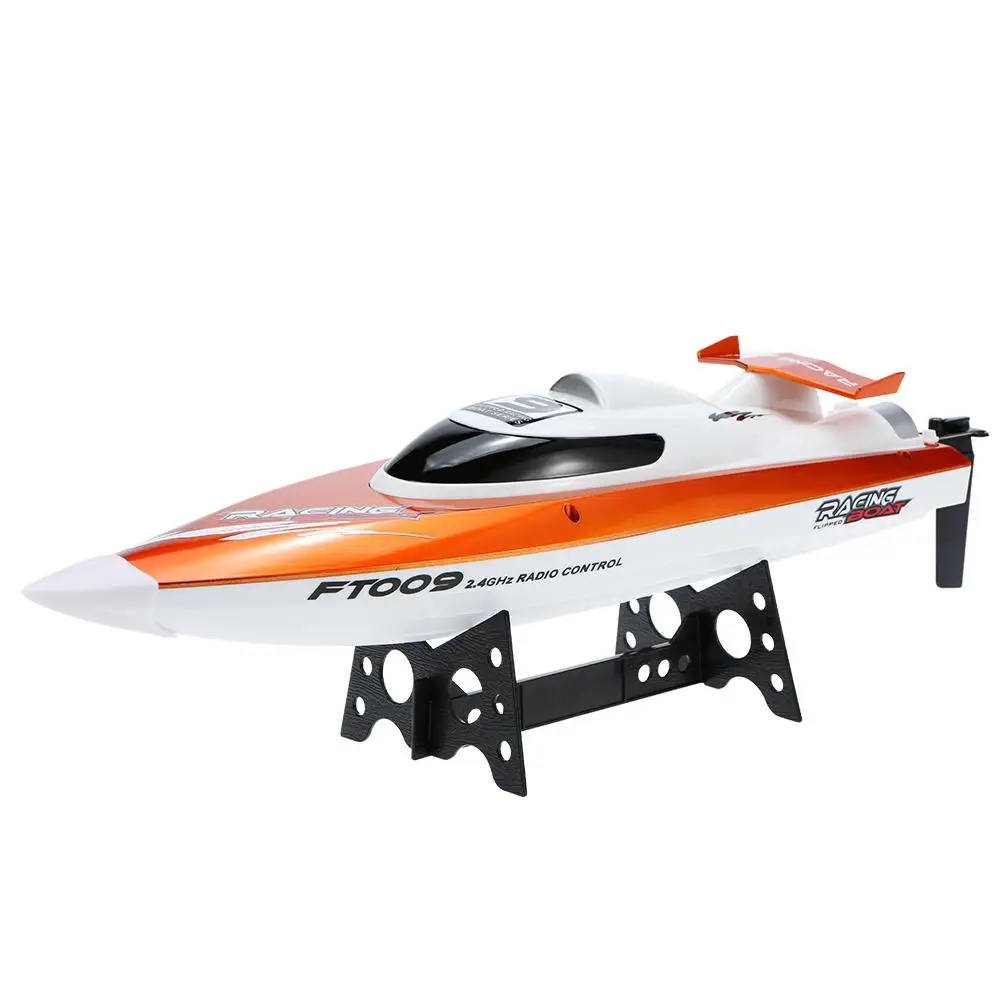 

Feilun FT009 2.4G 4CH Water Cooling System Self-righting 30km/h High Speed 360 Degree Flips Racing RC Boat