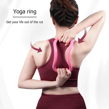 

Multifunctional Yoga Gym Exercise Circle Pilates Workout Fitness Training Ring Equipment for Training Sports Exercise