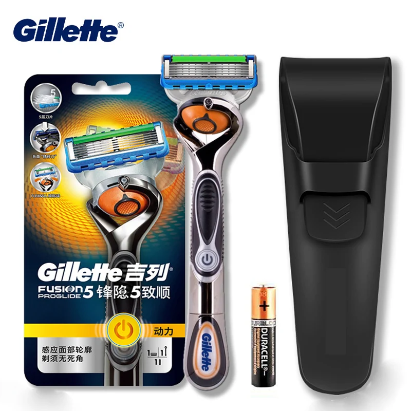 Мужская бритва Gillette Fusion ProGlide для бритья лица бороды волос триммер с 5 слойными