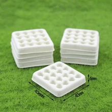 

1 PCS Dollhouse Toy Model Miniature Food Playing Mini Empty Egg Tray