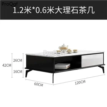 

Ngryise 1 Set 120*60cm marble material minshuku furniture table