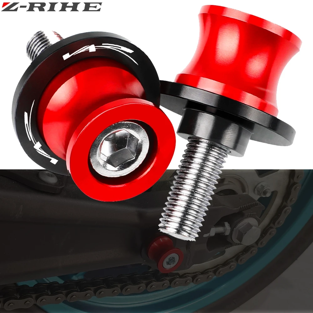 

For Aprilia V4R 2011 2012 2013 2014 2015 2016 Motorcycle Accessories CNC Aluminum 8MM 6MM Swingarm Spools Slider Stand Screws