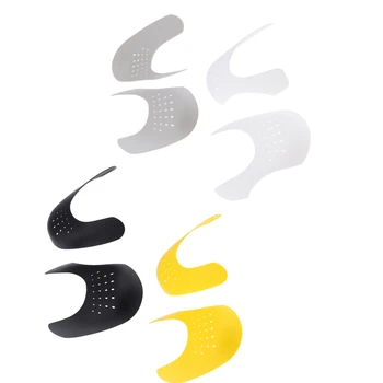 

4 Pair of Sneaker Shields Protector Shoe Trees Shaper Insert Against Shoes Crease for Sports Shoes Anti-Wrinkle Protective