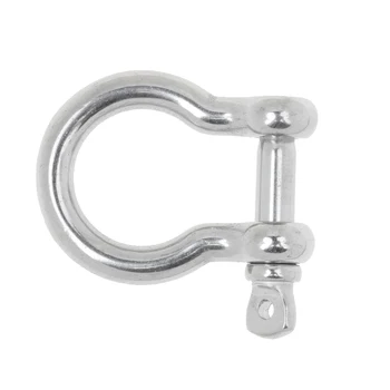 

8pcs Boat Hardware Bow Shackle Clevis Screw Pins Anchor 304 Stainless Steel