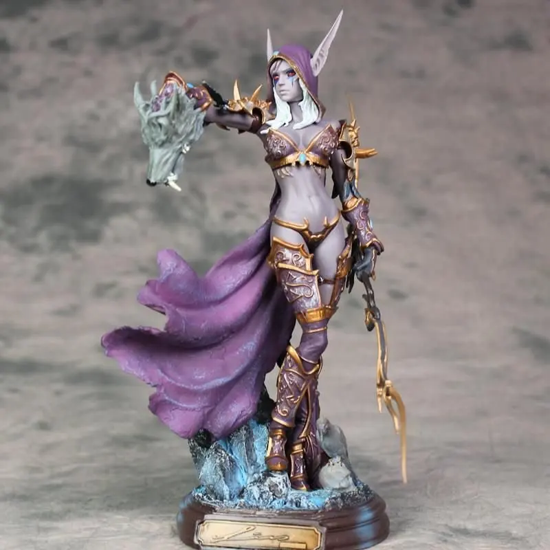 World of Warcraft Sylvanas Ghost queen Sylvanas windrunner статуя в штучной упаковке Garage Kit