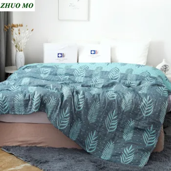 

seaweed Bamboo fiber cotton Towel quilt blanket Throw on sofa for Home decoration Breathable sheets Mattress Quilt for Bed cover